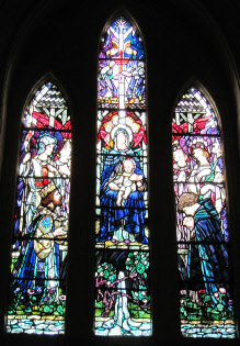 Nativity Stained Glass Window Nativity Stained Glass Window